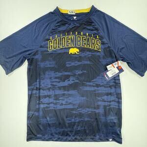 California Golden Bears Shirt Mens Large Blue NCAA Fanatics Performance Camo